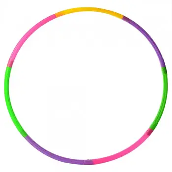 Обруч дитячий розбірний гладкий 0386 діаметр 70 см пластмаса