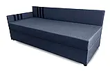 Диван-ліжко одномісний Дельта (стандарт) рогожка джинс, фото 7