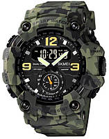 Мужские военные часы Skmei 1637 Kord Камуфляж SX, код: 7822146
