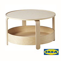 Журнальный столик IKEA BORGEBY Деревянный 703.893.56
