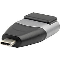 Переходник-конвертер U&P USB Type-C - VGA 0.1 м Grey (CA-UCTVS-GY)