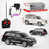 Джип на радіоуправлінні Lexus GX Золотий | Машинка на пульті управління | Машина на радіокеруванні, фото 8