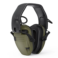 Активні стрілецькі навушники Tactical Force Олива, Тактичні навушники для стрільби BLOOM