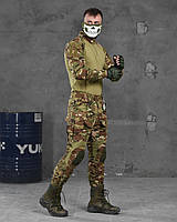 Летний костюм тактический военный Teflon Tactics мультикам убакс и штаны весна лето форма комплект рипстоп