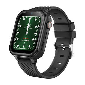 Дитячий годинник-телефон TechONE AFG60 4G GPS WiFi Чорний