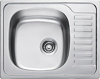 Кухонна мийка з неіржавної сталі Fabiano 58x48,5 мікродекор (0,80) - 8211.401.0413