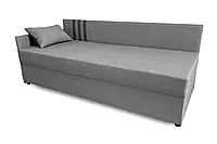 Диван-кровать одноместный Дельта (стандарт) светло-серый