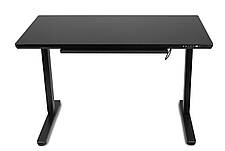 Регульований стіл Barsky StandUp black glass 1200*600 BST-11new, фото 5