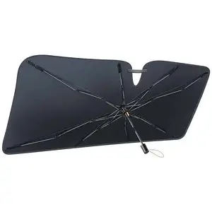 Автомобільна шторка на вікно Baseus CoolRide Doubled-Layered Windshield Sun Shade Umbrella Pro Large Black 141x76cm
