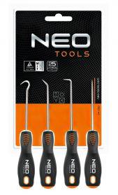 04-230 Гаки Neo Tools, набір 4шт, 140мм, CrV