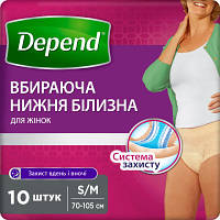 Підгузки для дорослих Depend Трусики для жінок S/M 5029053565309 b