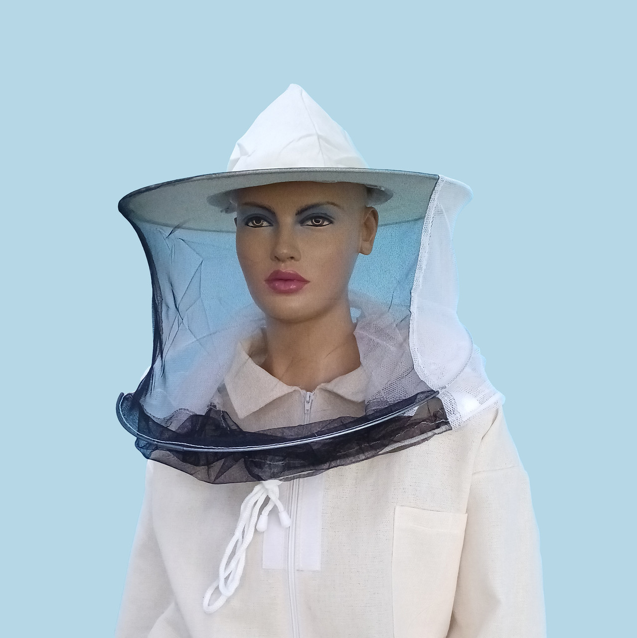 Маска бджоляра з лицьової сіткою по колу Пакистан