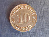 Монета 10 пфеннигов Германия империя 1914 А