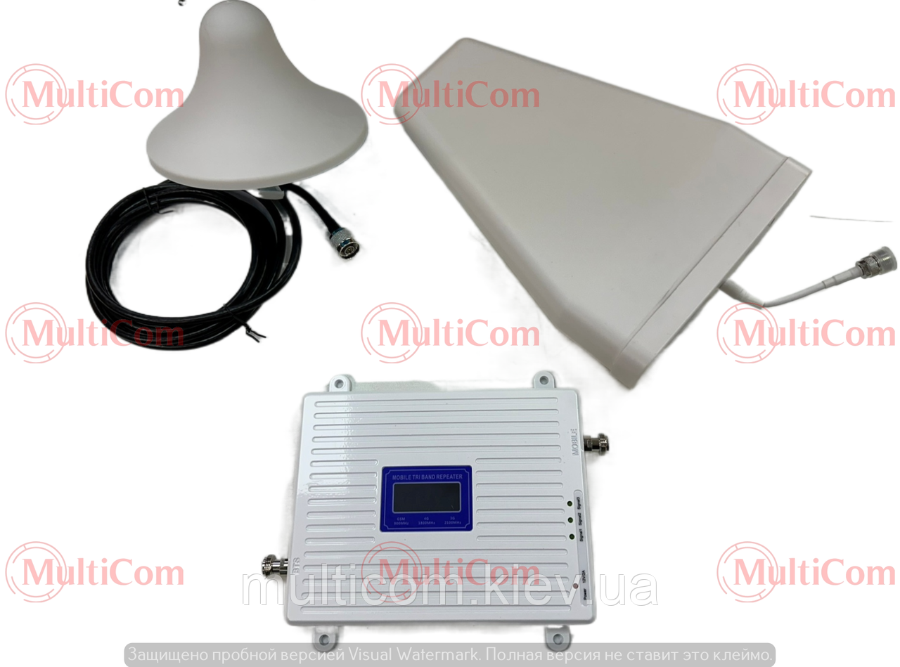 03-06-001. GSM-репітер, підсилювач мобільного зв'язку + інтернет 2G/3G/4G