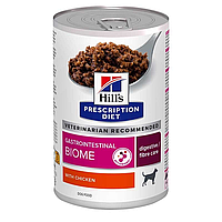 Hill's (Хиллс) PD Gastrointestinal Biome корм-диета с курицей при расстройстве пищеварения для собак - 370 г