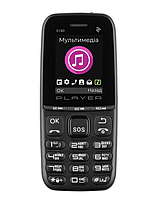 Кнопочный телефон с удобными кнопкам на 2 sim 2E S180 (2021) Black 1.8" 2 SIM є камера без З/У ! провод только