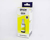 Оригинальные чернила Epson L100 / L110 / L120 / L300 / T6644 Yellow,70 ml C13T66444A