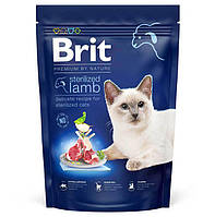 Сухой корм для стерилизованных котов Brit Premium by Nature Cat Sterilized Lamb 800 г (ягненок) l