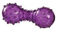 Игрушка для собак Trixie Гантель для лакомств 12 см (термопластичная резина, цвета в ассортименте) m