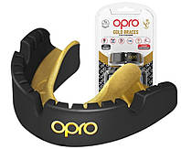 Капа OPRO Gold Braces під брекети доросла (вік 11+) Blackl/Gold (art.102506001) DS