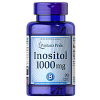 Витамины и минералы Puritan's Pride Inositol 1000 mg, 90 каплет DS