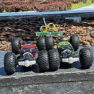 Трюкова машинка на радіоуправлінні Sand King Зелений | Перевертиш на пульті управління | на радіокеруванні, фото 5