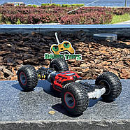 Трюкова машинка на радіоуправлінні Sand King Червоний | Перевертиш на пульті управління | на радіокеруванні, фото 5