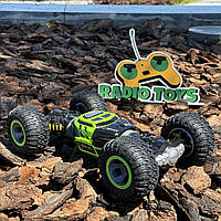 Трюкова машинка на радіоуправлінні Sand King Зелений | Перевертиш на пульті управління | на радіокеруванні