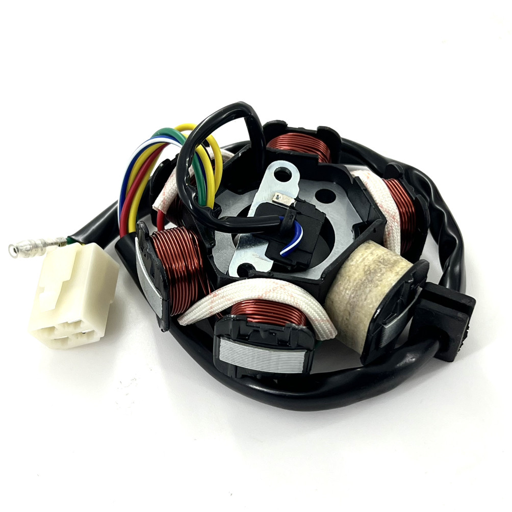Статор генератора для квадроцикла ATV 110 125 6 котушок 5 дротів мама 4 1 83 мм, фото 1