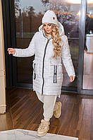 Куртка женская зимняя батальная Sofia SF-128 Белый 54-56 GL, код: 8347765