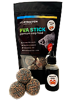 PVA STICK RYBALYCH ГОРОХ + LIQUID 50МЛ