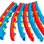 Обруч масажний хула-хуп Hula Hoop JS-6003 8 секцій (вага 1,8 кг), фото 4