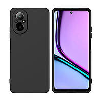 Чехол Fiji Full Soft Premium для Realme C67 (RMX3890) противоударный бампер с микрофиброй Black