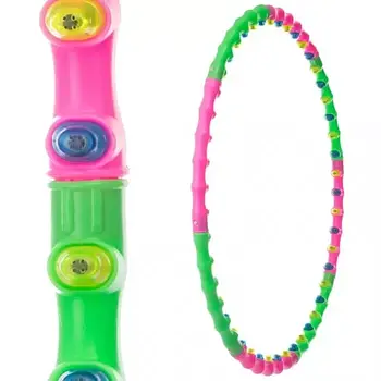 Обруч масажний хула-хуп Hula Hoop JS-6005 8 секцій (вага 1 кг)