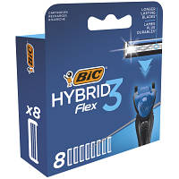 Сменные кассеты Bic Flex 3 Hybrid 8 шт. 3086123480933 e