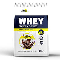 Протеин FitWin Whey Protein + Enzymes, 900 грамм Двойной шоколад CN14872-3 VB