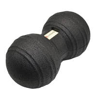 Масажний м'яч U-Powex подвійний Epp foam peanut ball d 8 х 16 cm Black UP_1004_Ball_D8*16cm e