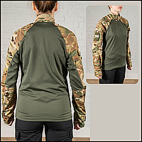 Прочная тактическая кофта Ubacs рубашка рип-стоп всу боевая огнеупорная, тактическая и форменная одежда