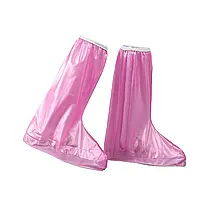 Бахилы на обувь ПВХ от воды и грязи LVR 819A M 37-38 26.5 см (Pink)-ЛBР