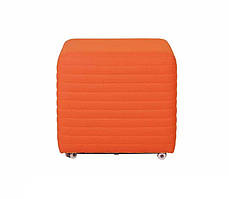 Пуф Simple Lux mobile link на роликах тканина Lusso LS-70 (Новий Стиль ТМ)