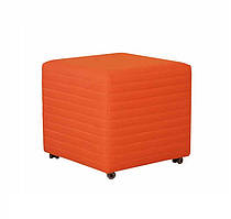 Пуф Simple Lux mobile на роликах тканина Lusso LS-70 (Новий Стиль ТМ)