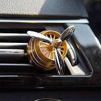 Ароматизатор автомобильный в решетку CFK-03-A Золотой 17738 PS