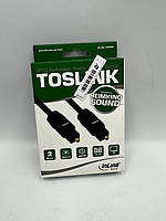 Аудіокабель Toslink Optical Cable (SPDIF) 2m.