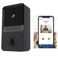 Беспроводной дверной видеодомофон WIFI Mini Doorbell Черный 18590 PS