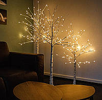 Світлодіодна береза | VOLTRONIC LED Tree Birch Look, Використання в приміщенні та на вулиці, IP44