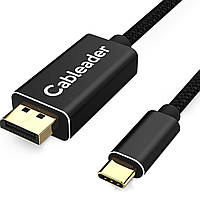 Кабель USB C до DisplayPort 4K@60HZ 2K@144HZ | Thunderbolt 3 до dp Сумісний для MacBook