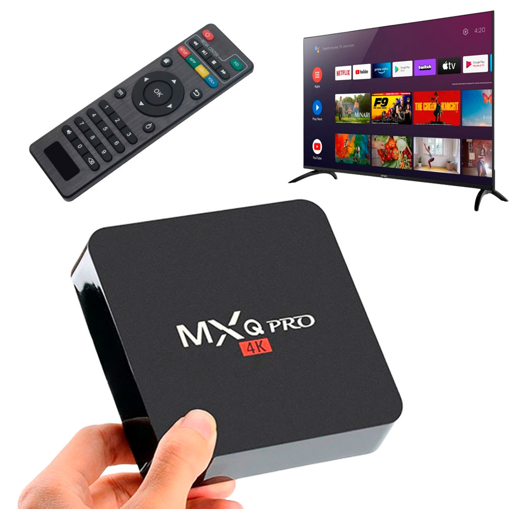 Смарт-приставка TV Box MXQ PRO 4K / ТВ приставка / Приставка до ...