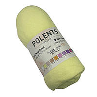 Простынь на резинке Polents 13960 150х250 см желтая хорошее качество