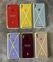 Чехол Silicone Case на iPhone Xs Max / Силиконовый чехол для Айфон