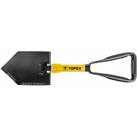 Тактическая лопата Topex сапёрная складная 15A075 e